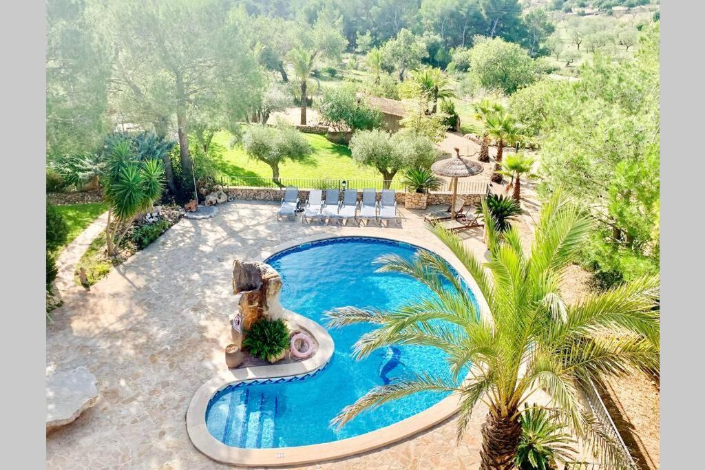 Es Castell De Ca N'alou De Ses Cases Noves Villa *